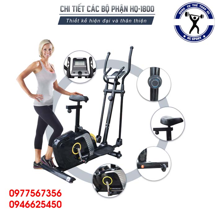 Xe đạp tập thể dục Techgym HQ 1800 giá rẻ