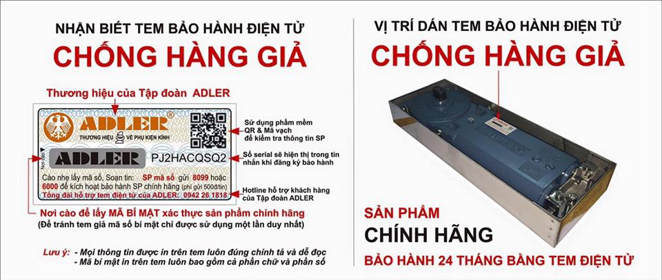 Xác thực hàng chính hãng