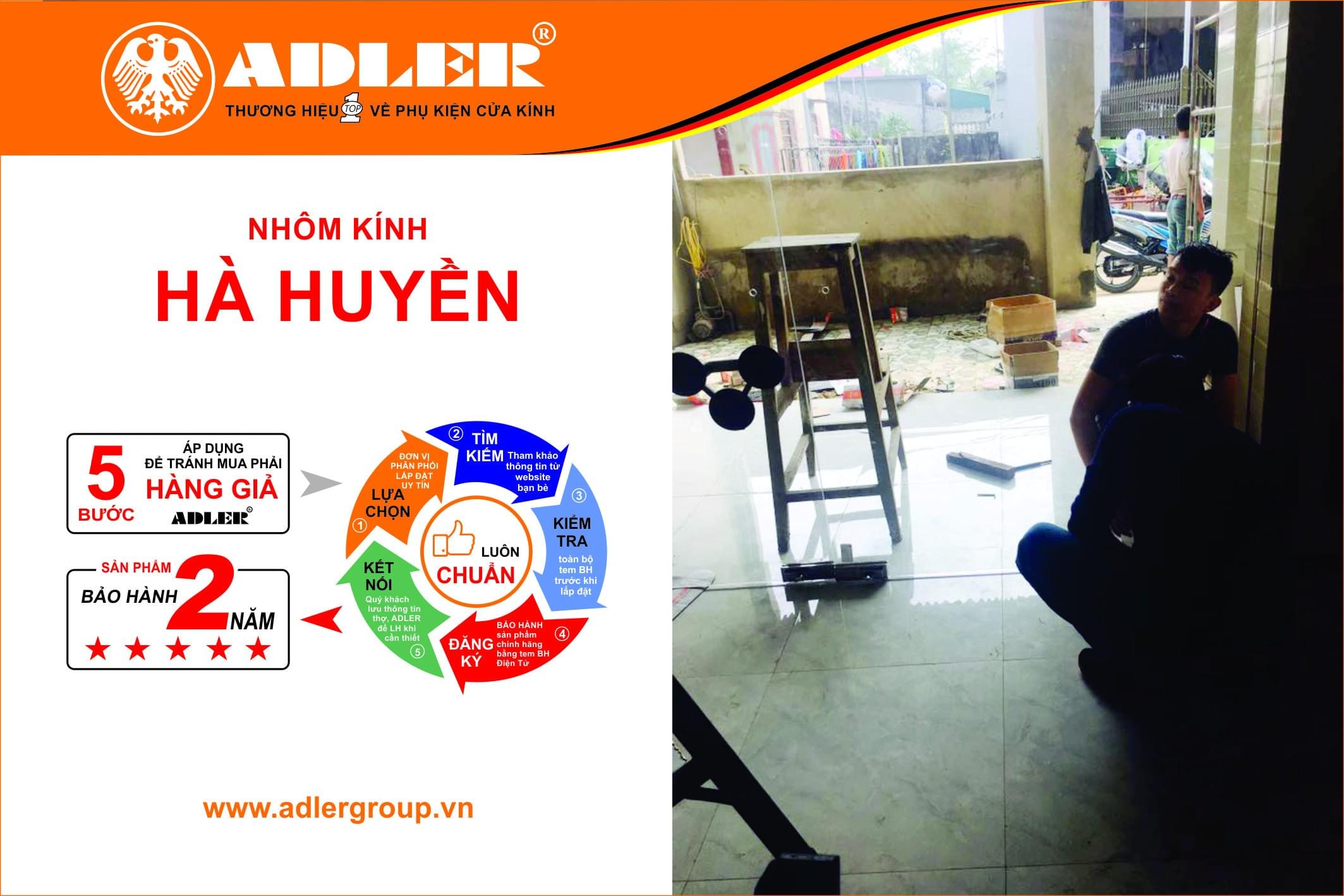 Hà Huyền- Đơn vị lắp đặt sản phẩm Adler uy tín ở Thanh Hóa.