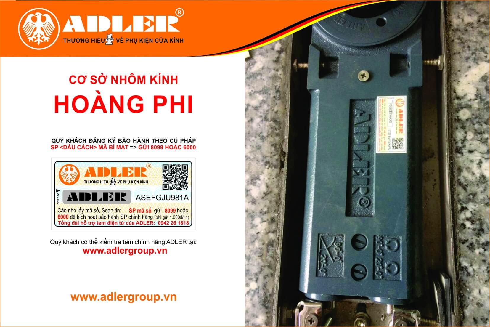 BẢN LỀ SÀN ADLER THƯƠNG HIỆU SỐ 1 VIỆT NAM