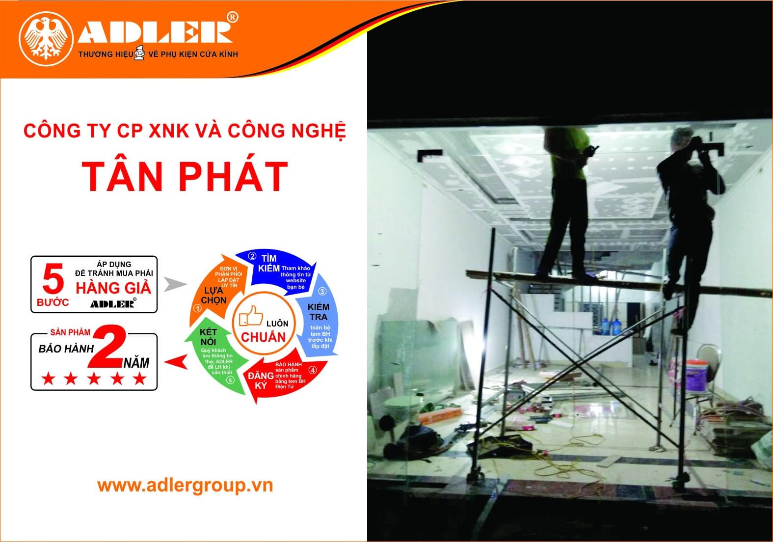 Cơ sở Tân Phát luôn đồng hành cùng phụ kiện kính ADLER