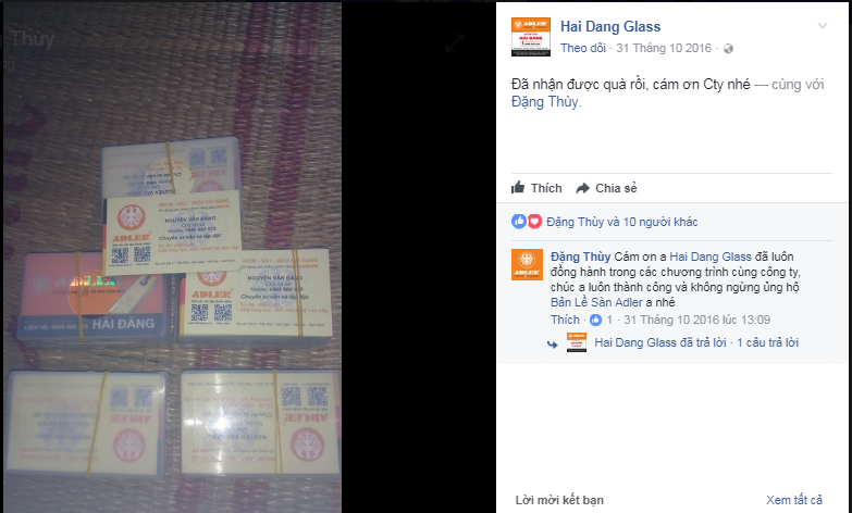 CHƯƠNG TRÌNH CARD VISIT