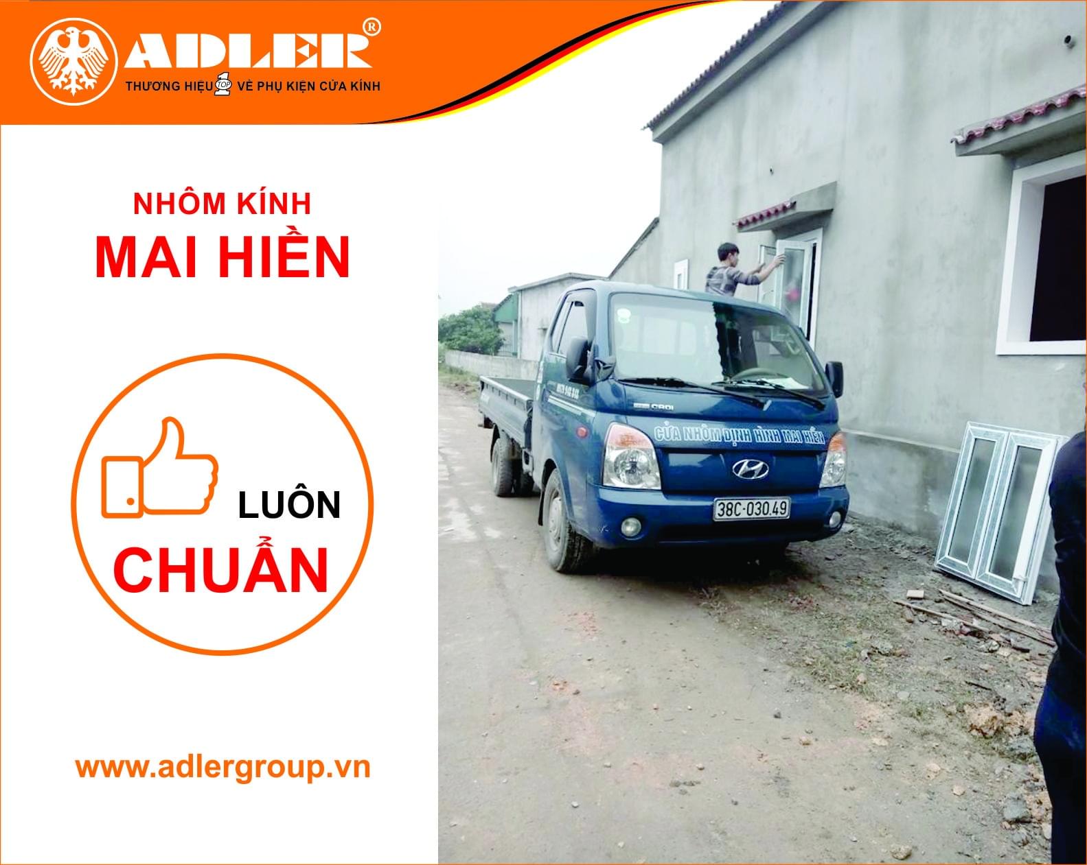 Nhôm kính Mai Hiền đem sản phẩm Adler đến với mọi công trình