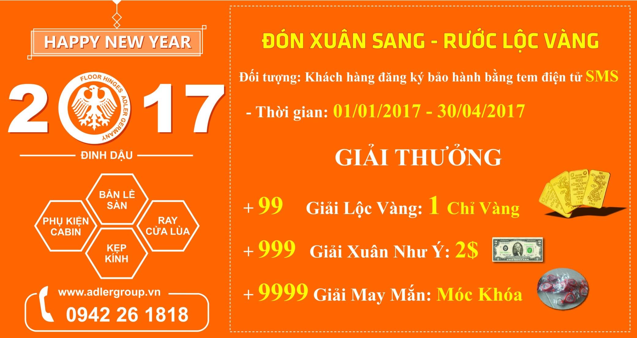 chương trình ĐÓN XUÂN SANG - RƯỚC LỘC VÀNG