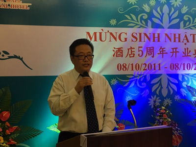 Kỷ niệm 5 năm ngày khai trương khách sạn quốc tế Trường Thành 08/10/2016
