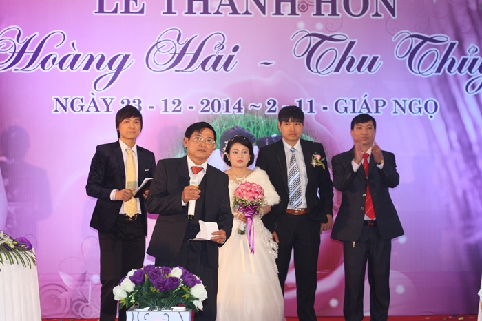 Tiệc cưới ngày 23/12/2014