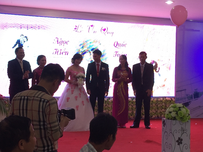 Tiệc cưới ngày 23/10/2015