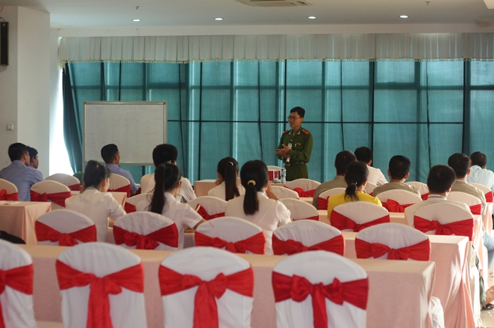 Tập huấn PCCC tại khách sạn Trường Thành