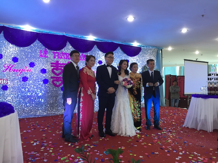 Tiệc cưới Phạm Thu Huyền - You Pou Jack ngày 15/01/2016