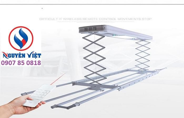 giàn phơi điều khiển từ xa Nguyên Việt DKNV-02 (5) giàn phơi điều khiển từ xa Nguyên Việt DKNV-02 (1)