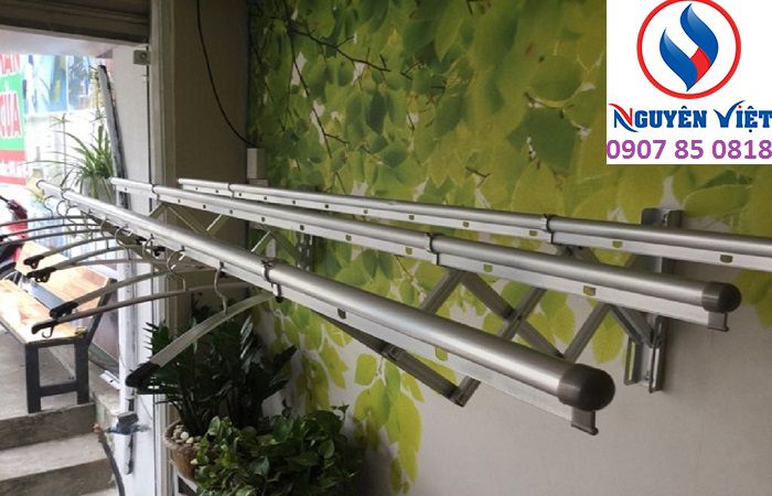 giàn phơi thông minh gắn tường (4) Giàn phơi thông minh gắn tường XNV-02 Nguyên Việt