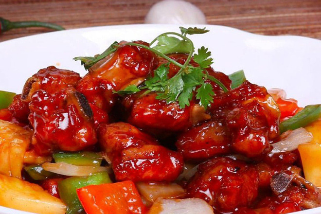 Sườn xào chua ngọt