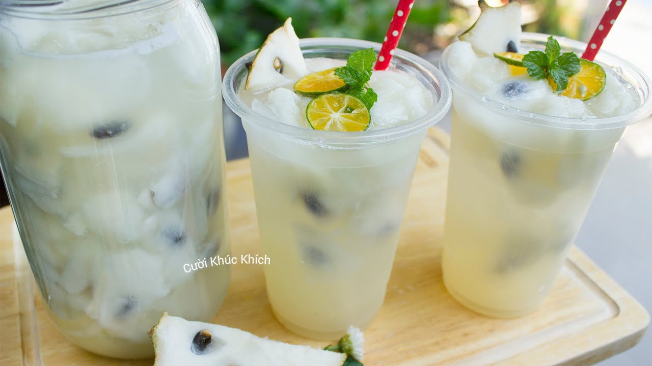 cách làm trà mãng cầu