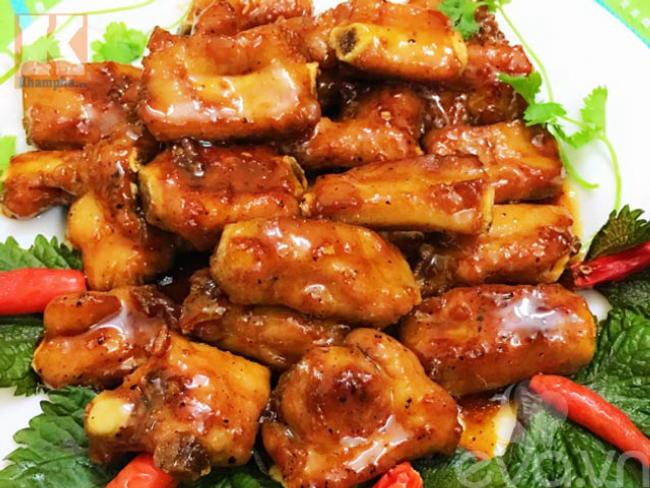 sường xào chua ngọt miền nam