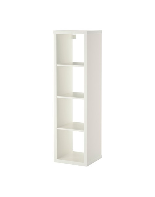 TỦ / KỆ KALLAX IKEA - TRẮNG 42x147 cm