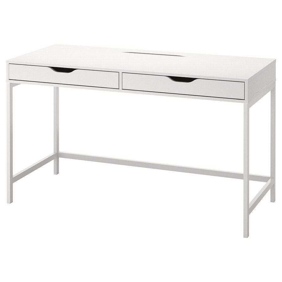 BÀN CÓ NGĂN KÉO ALEX IKEA - TRẮNG 132x58 cm
