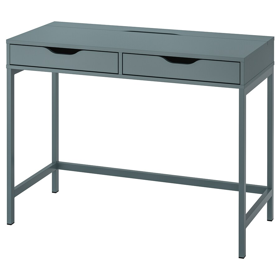 BÀN CÓ NGĂN KÉO ALEX IKEA - XANH NGỌC XÁM 100x48 cm