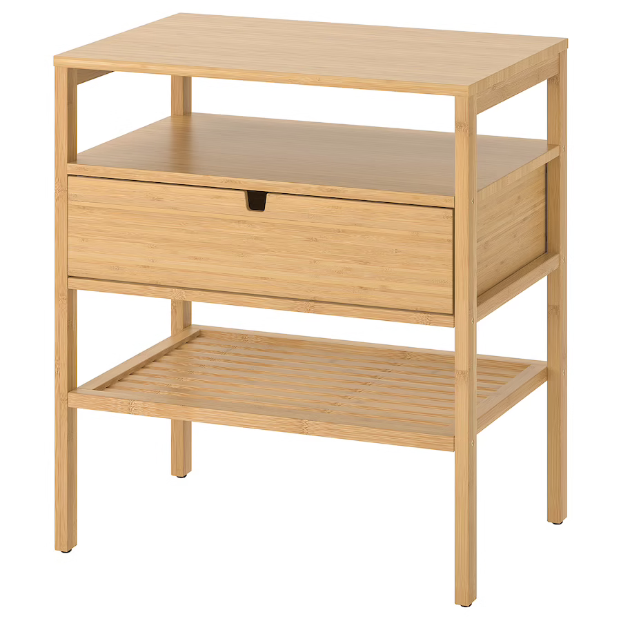 BÀN ĐẦU GIƯỜNG NORDKISA IKEA - TRE 60x40 cm