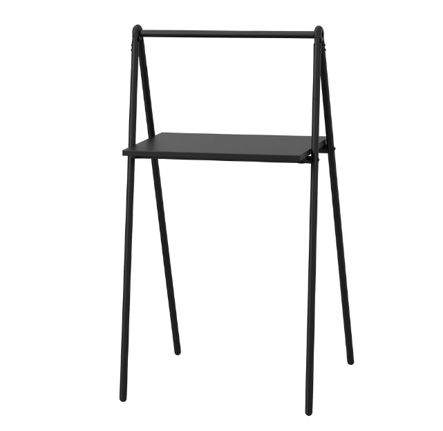 NỘI THẤT THÔNG MINH BÀN GẤP BJÖRKÅSEN IKEA - ĐEN 59x35 cm
