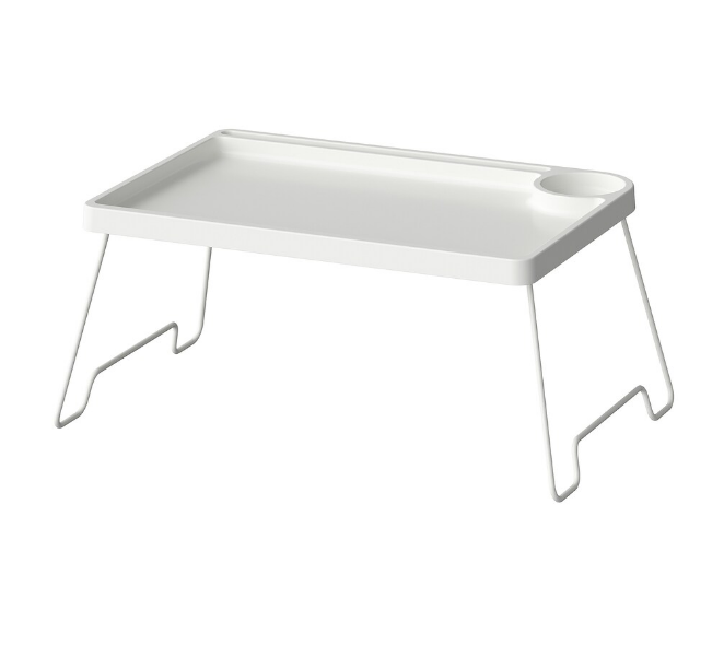 BÀN KHAY BRUKSVARA IKEA - TRẮNG