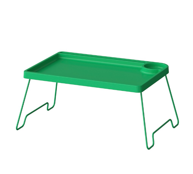 BÀN KHAY BRUKSVARA IKEA - XANH LÁ