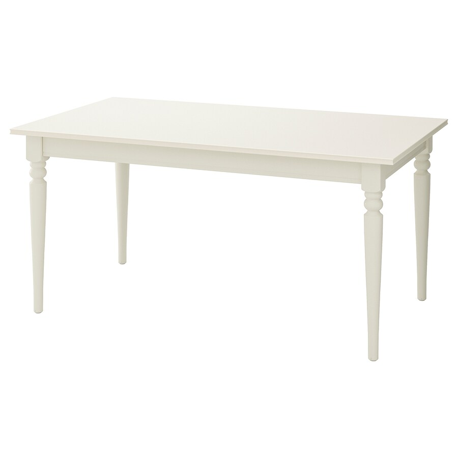 NỘI THẤT THÔNG MINH BÀN MỞ RỘNG INGATORP IKEA - TRẮNG 155 / 215x87 cm