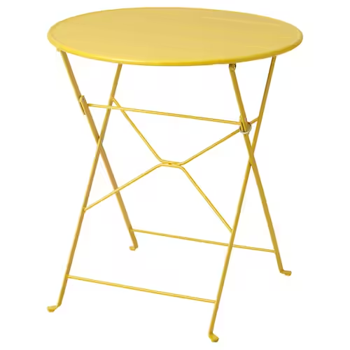 BÀN NGOÀI TRỜI SUNDSÖ IKEA - VÀNG 65 cm