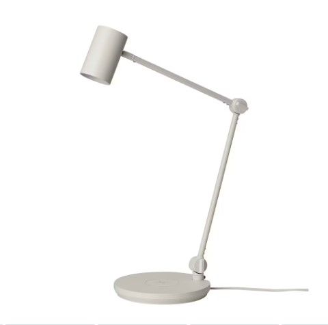 ĐÈN BÀN CÓ SẠC KHÔNG DÂY GRINDEBO IKEA - TRẮNG