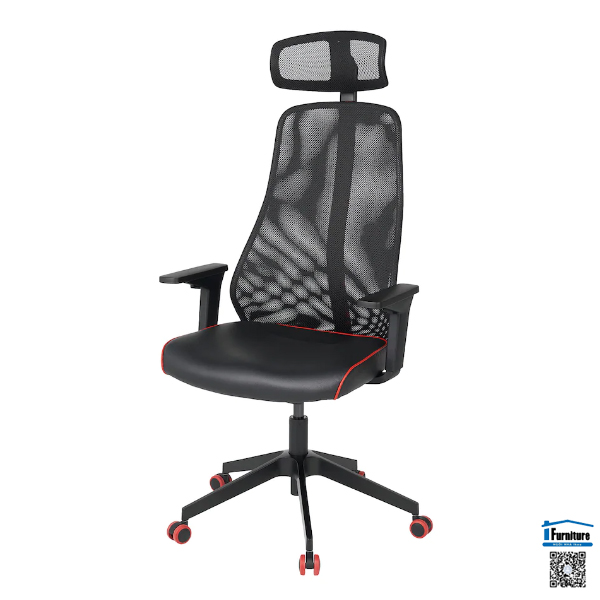 GHẾ CHƠI GAME MATCHSPEL IKEA - Màu đen