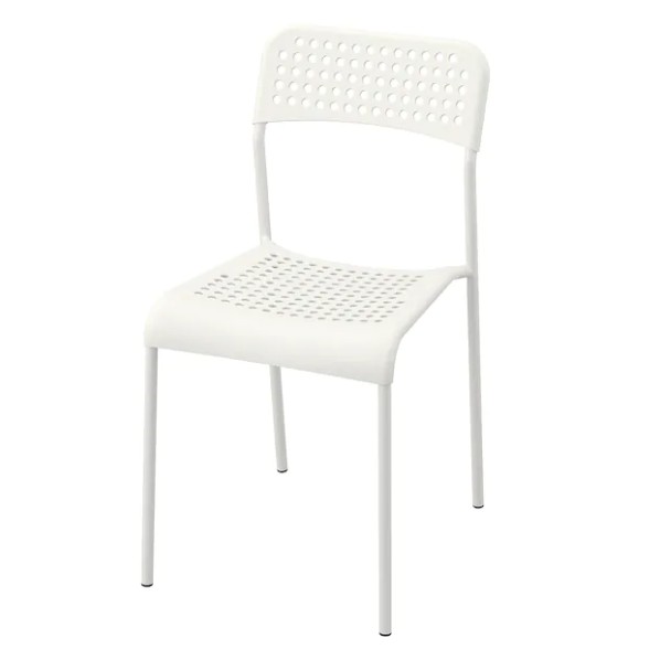 GHẾ TỰA ADDE IKEA - MÀU TRẮNG