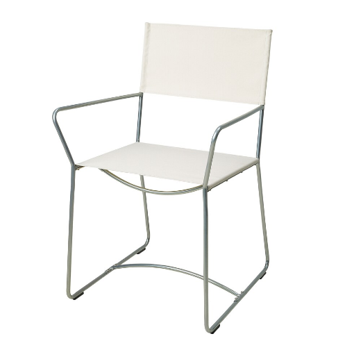 GHẾ TỰA HÖGALT IKEA - BẠC/BE