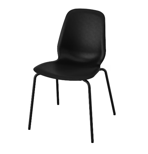 GHẾ TỰA LIDÅS IKEA - ĐEN