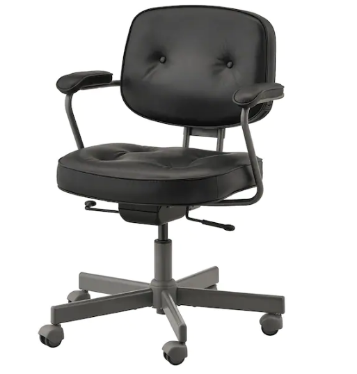 GHẾ VĂN PHÒNG ALEFJALL IKEA - ĐEN