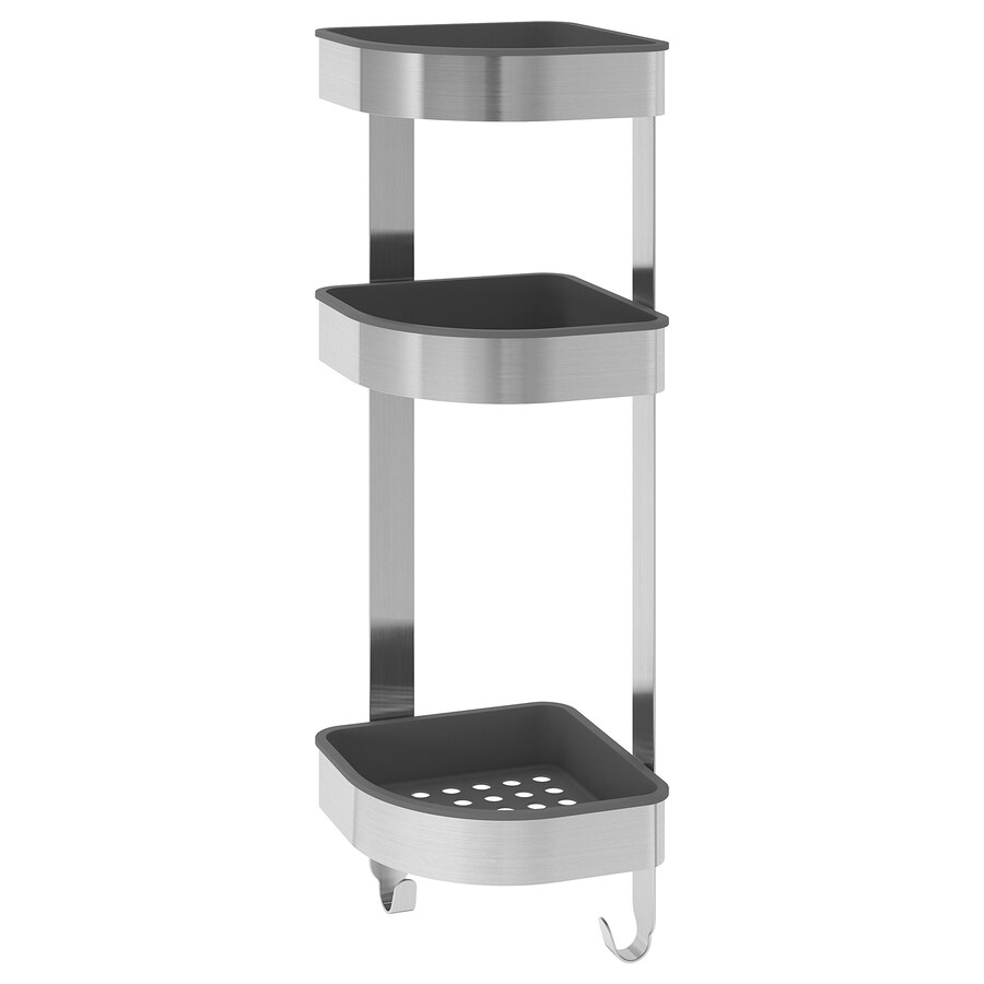 GIÁ GÓC 3 TẦNG ĐỰNG ĐỒ NHÀ TẮM BROGRUND IKEA 19x58 cm
