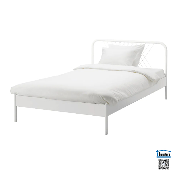 GIƯỜNG NESTTUN IKEA - Màu trắng (120x200 cm)