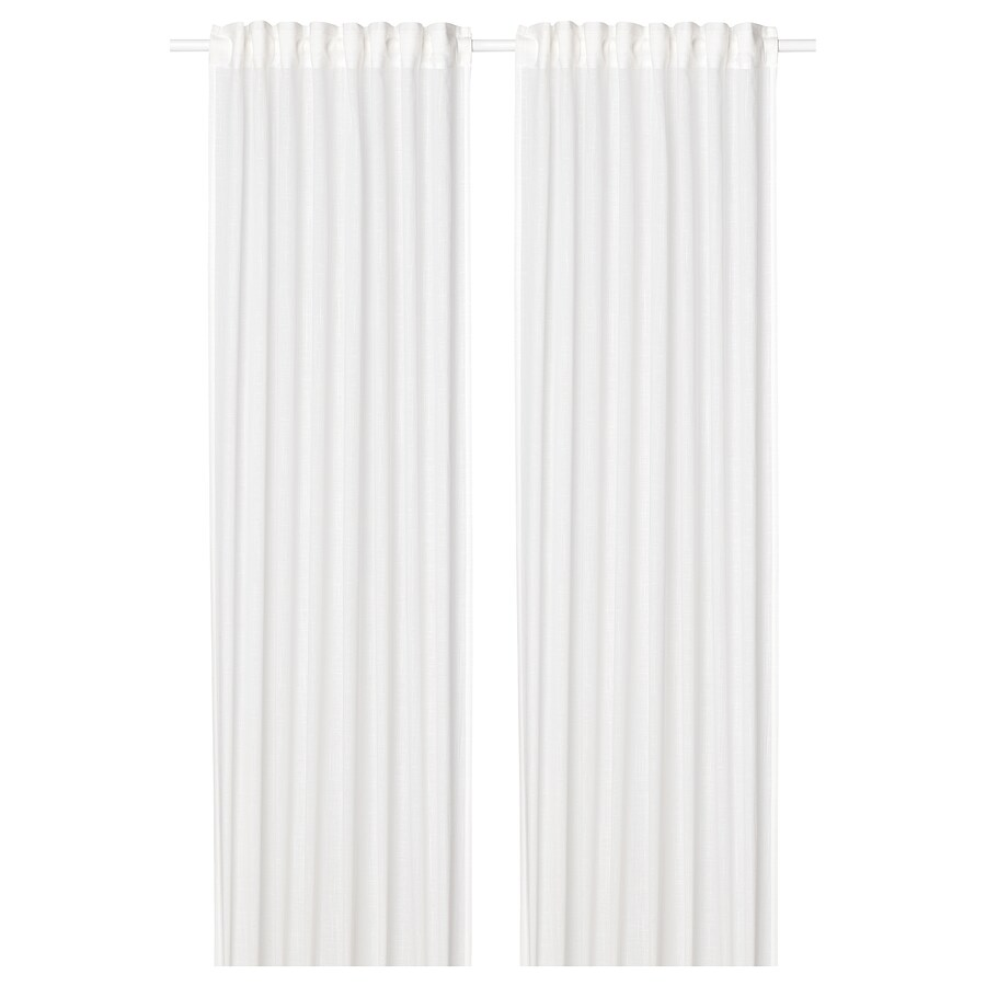 RÈM CỬA MỎNG SILVERLÖNN IKEA - TRẮNG 145x250 cm