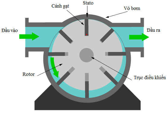 bơm cánh gạt đơn