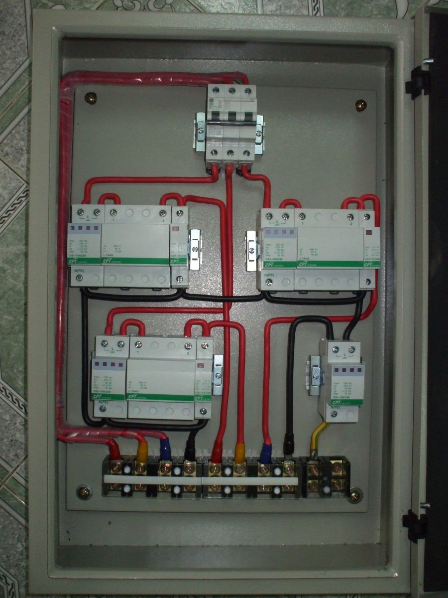 Tủ cắt lọc sét 3 pha