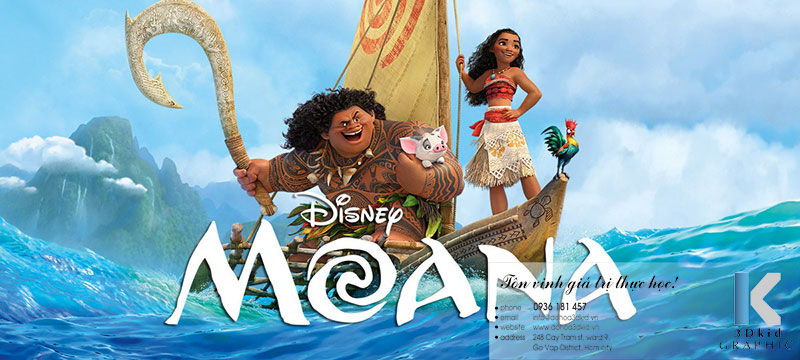 SOCK phim hoạt hình Moana: Đồ họa cực đẹp, cực vui nhộn, rất đáng xem