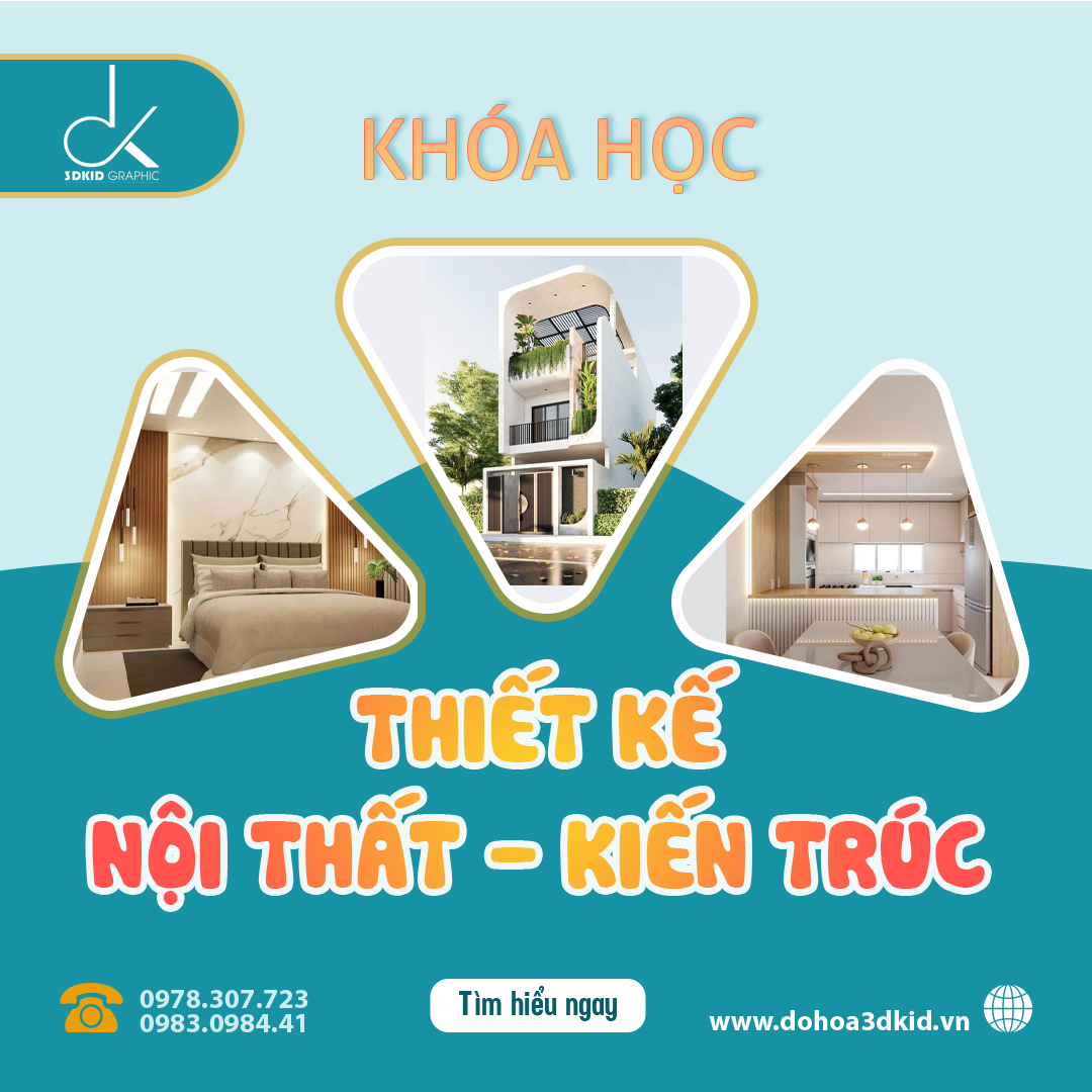 KHOÁ HỌC THIẾT KẾ KIẾN TRÚC CẤP TỐC TẠI QUẬN 9