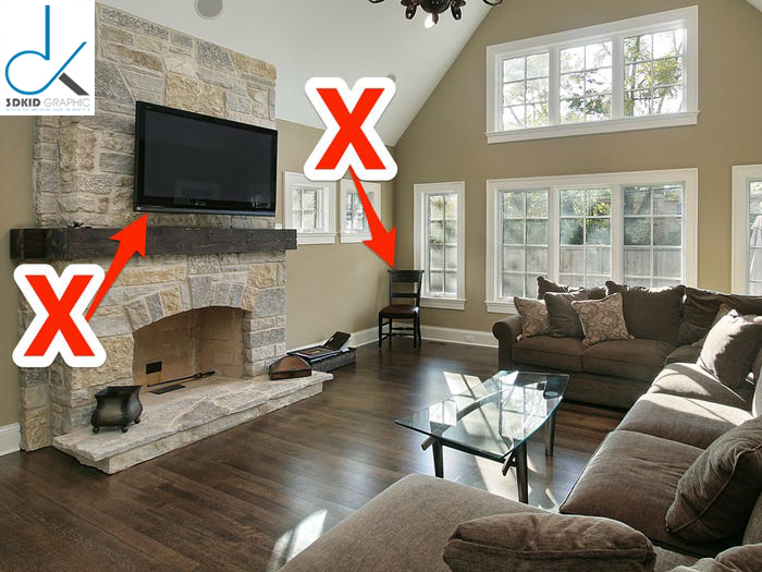 8 SAI LẦM DỄ MẮC PHẢI KHI SẮP XẾP NỘI THẤT TRONG NGÔI NHÀ CỦA BẠN