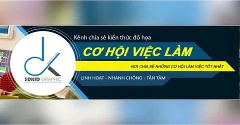 TUYỂN DỤNG NHÂN VIÊN PHOTOSHOP| CÔNG TY TNHH GP INTERNATIONAL| 3DKID