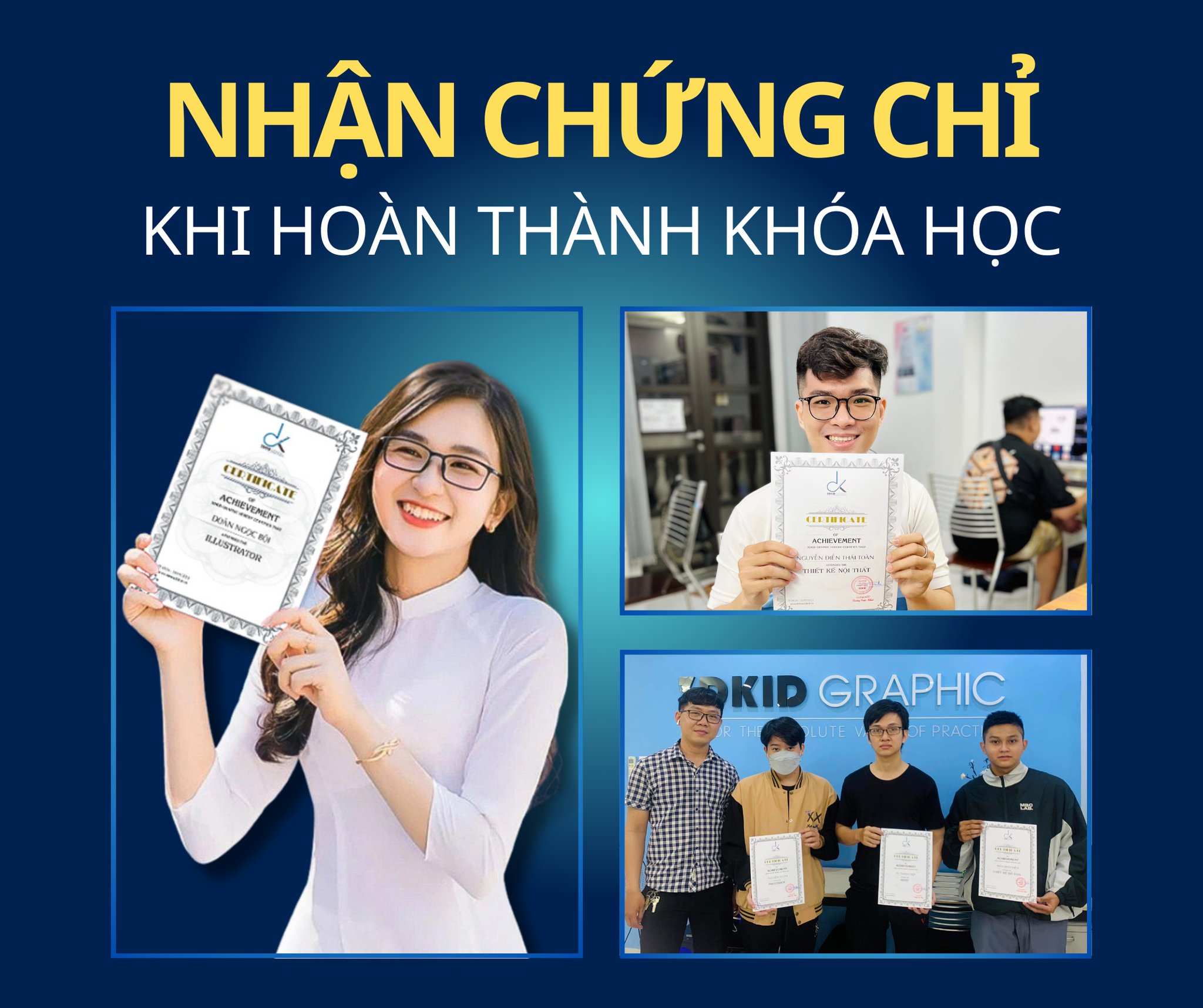 Khóa Học Thiết Kế Đồ Họa Online tại Trung tâm ĐỒ HỌA 3DKID
