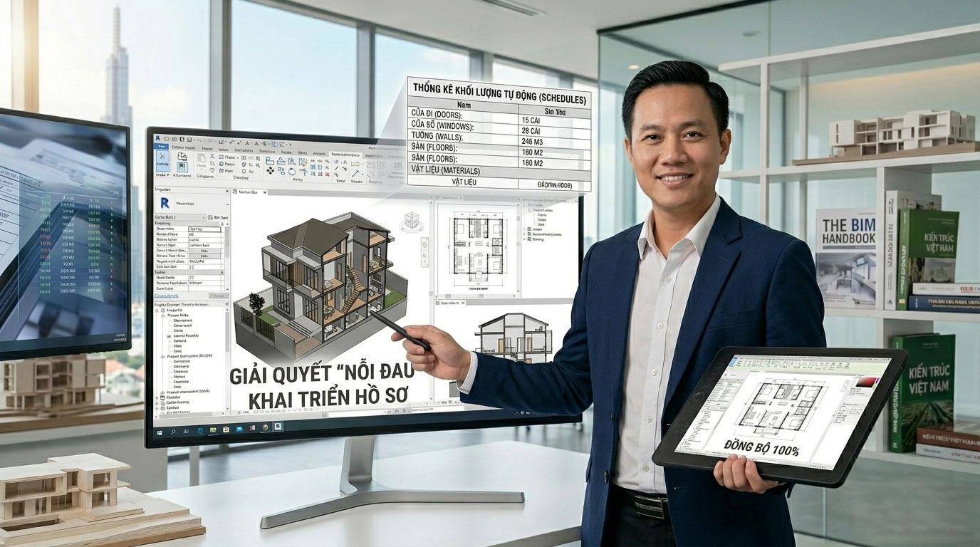 Giải quyết "nỗi đau" khai triển hồ sơ và thống kê khối lượng tự động