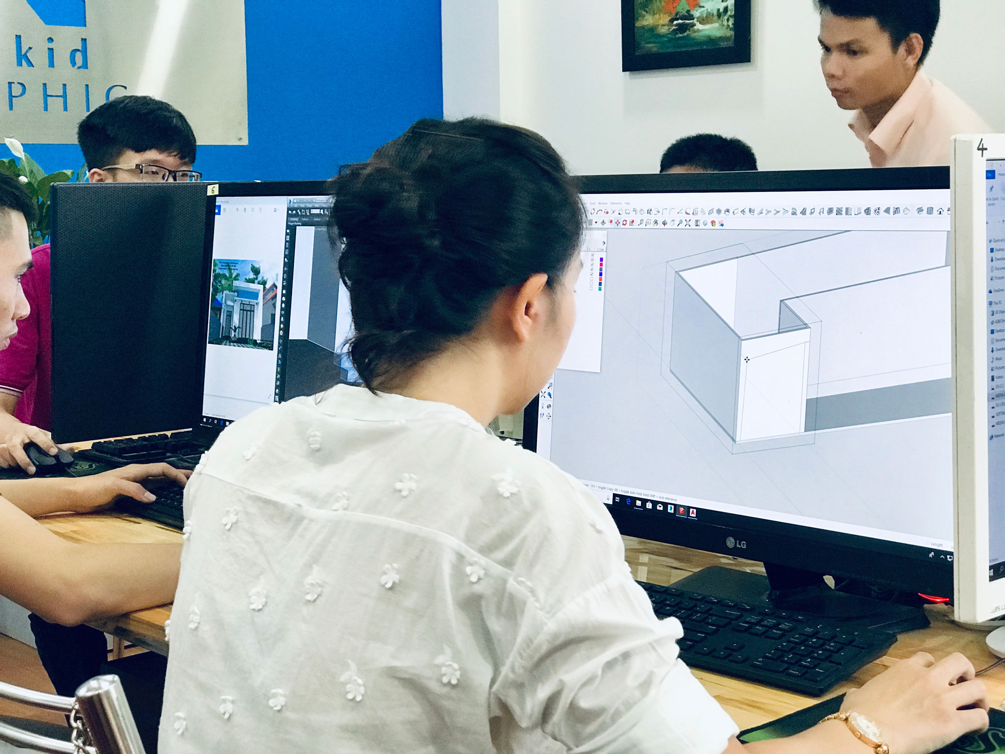 hoc-abf-sketchup-quận-5