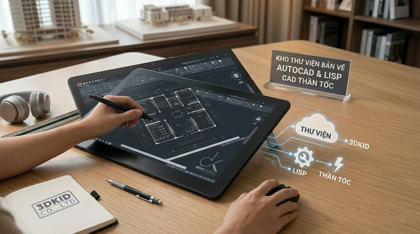 Lớp dạy kèm AutoCAD Online thực chiến 2026