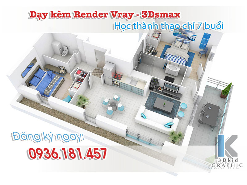 khoá học vray 3dmax