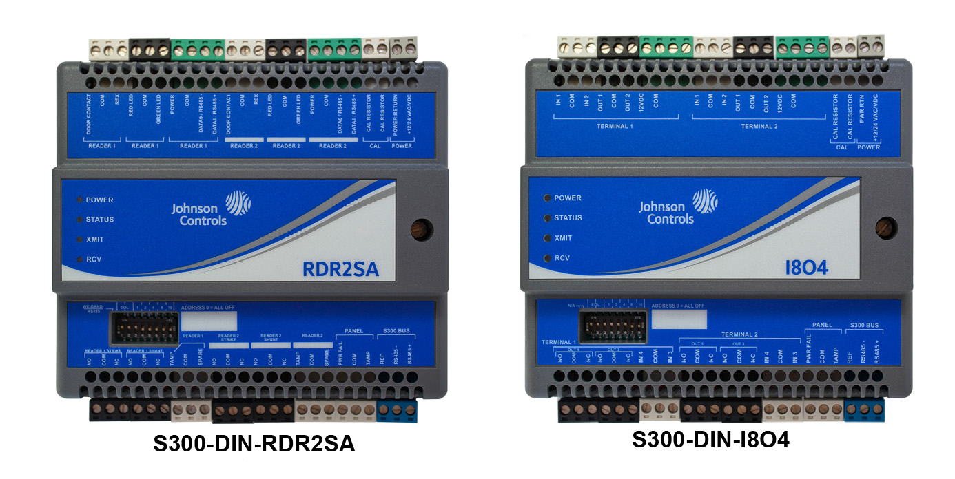 S300-DIN-RDR2SA & S300-DIN-I8O4