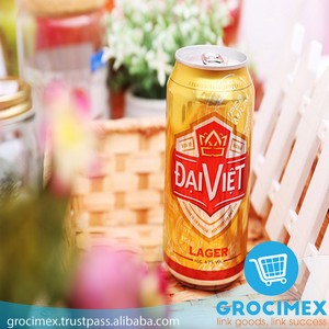 Bia lon Đại Việt / Dai Viet Lager can Beer 4.7% 355ml