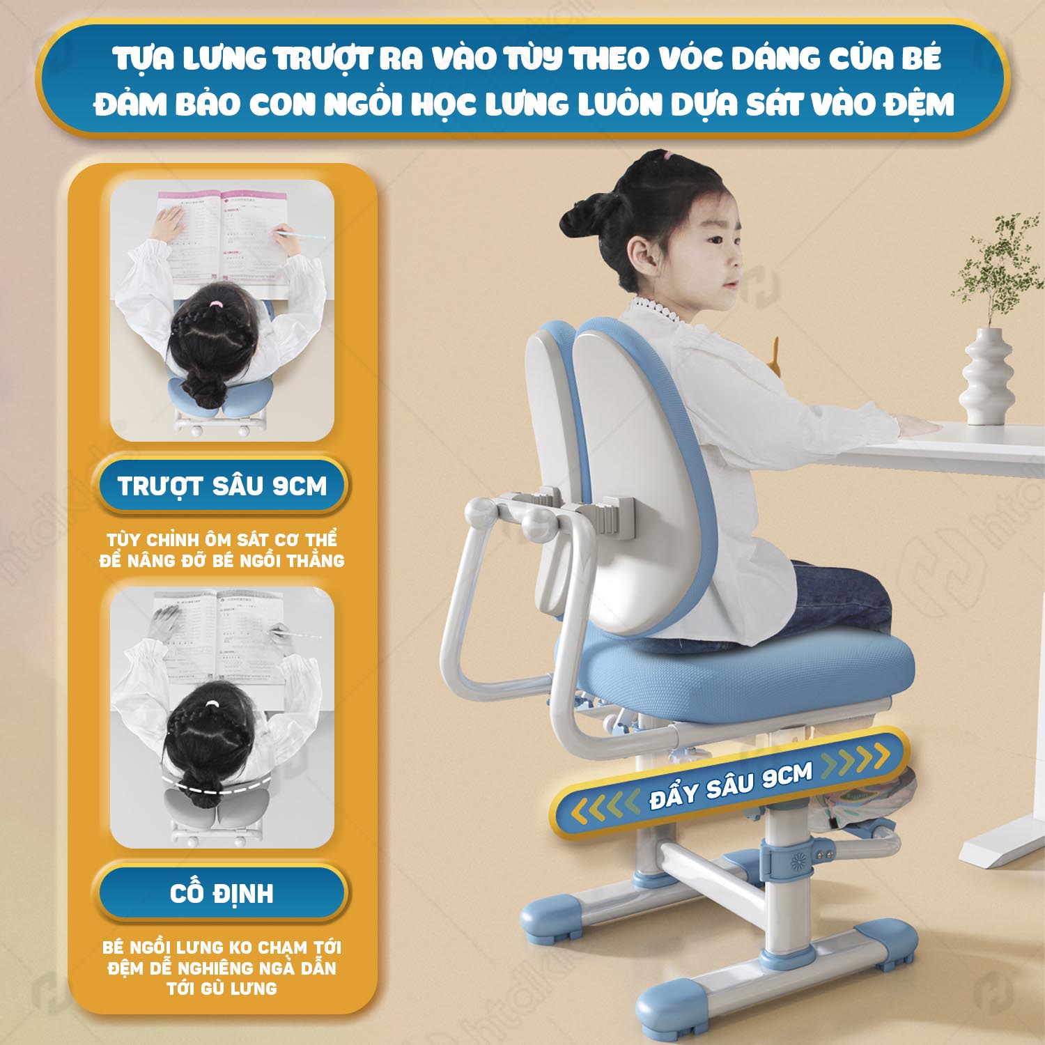 ghế tăng giảm chiều cao Zx01